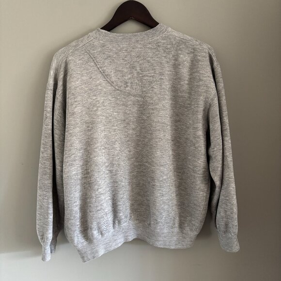 Vintage Heather Grey Golden Sun Sweatshirt - Picture 7 of 8